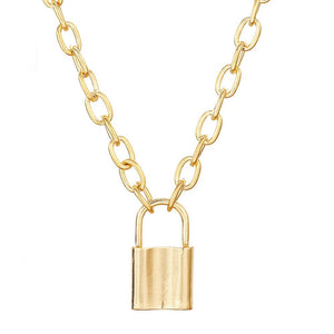 Locked Chain Necklace