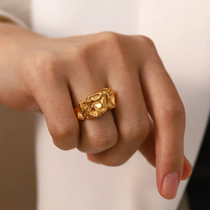 Chunky Gold Ring