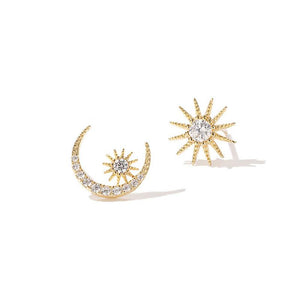 Sun and Moon Earrings