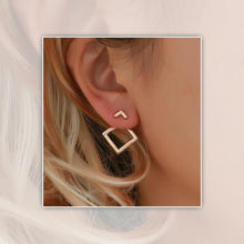 Load image into Gallery viewer, Hollow Diamond Earrings
