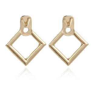 Hollow Diamond Earrings