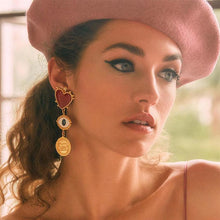 Load image into Gallery viewer, Love Devil&#39;s Eye Earrings
