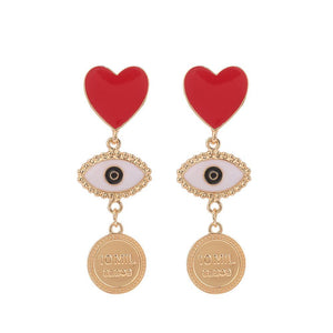 Love Devil's Eye Earrings