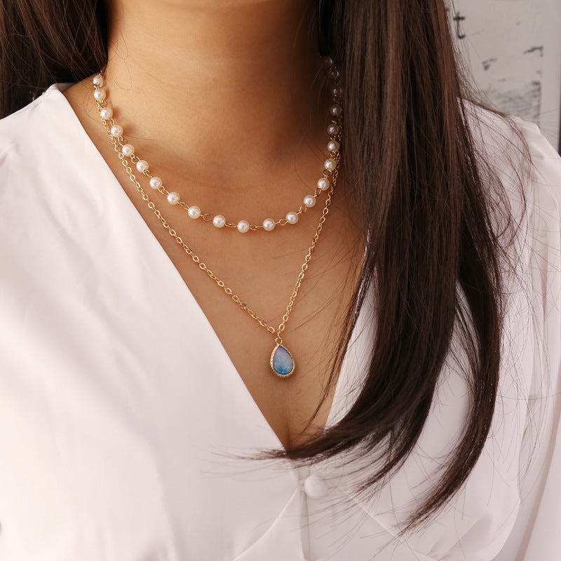 Pearl Multilayer Necklace