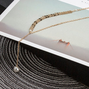 Pearl Aircraft Necklace