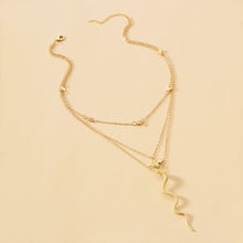 Load image into Gallery viewer, Serpentine Three-layer Necklace
