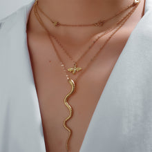 Load image into Gallery viewer, Serpentine Three-layer Necklace
