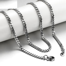 Load image into Gallery viewer, Titanium Steel Curb Chain Necklace
