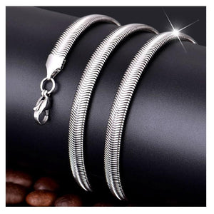 Stainless Steel Snake Chain Necklace