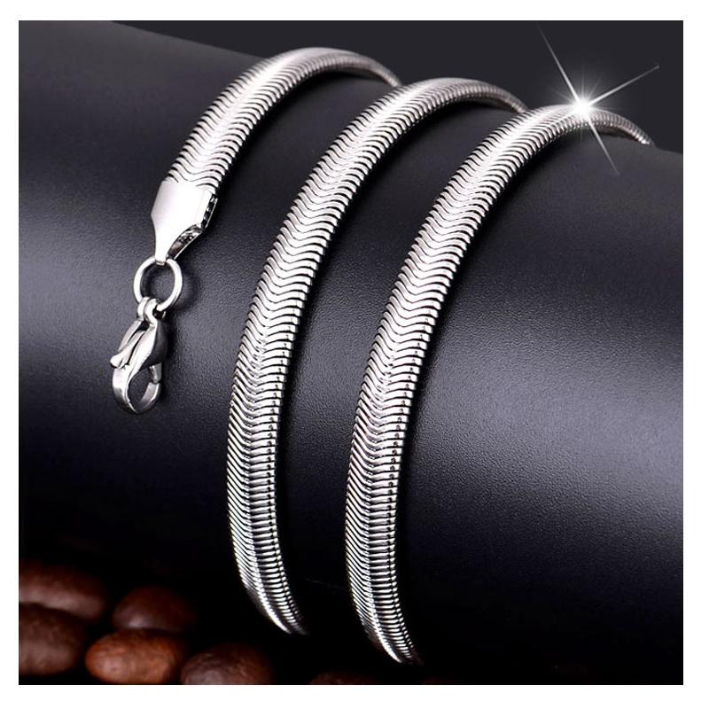 Stainless Steel Snake Chain Necklace