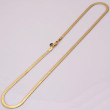Load image into Gallery viewer, Men&#39;s Flat Snake Bone Chain Necklace
