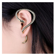 Load image into Gallery viewer, Wrapped Around Snake Earrings
