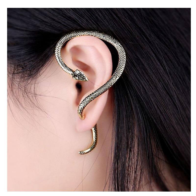 Wrapped Around Snake Earrings