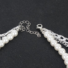 Load image into Gallery viewer, Chain Pearl Multi-layer Necklace
