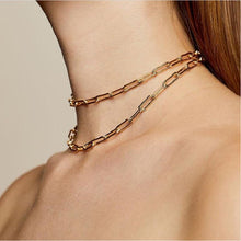 Load image into Gallery viewer, Classic Metal Chain Necklace
