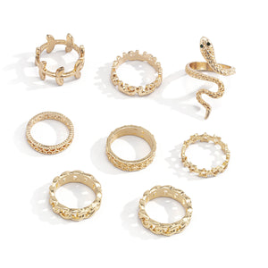 Snaked Ring Set