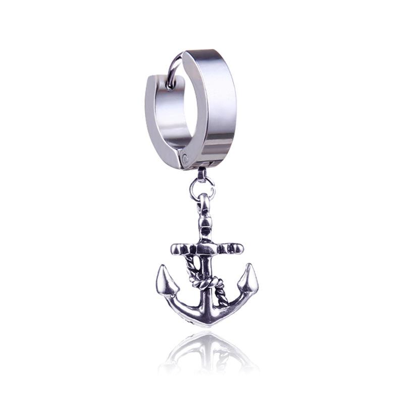 Anchor Stainless Steel Earring