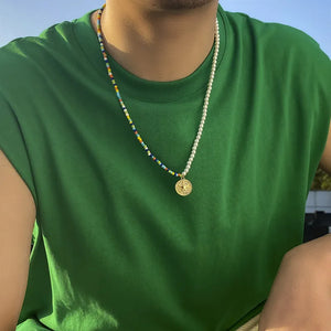 Star Beaded Necklace