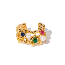 Load image into Gallery viewer, Multi-Color Bubble Pearl Ring

