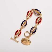 Load image into Gallery viewer, Multi Color Shell Drop Oil Bracelet
