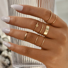Load image into Gallery viewer, Geometric Ring Set
