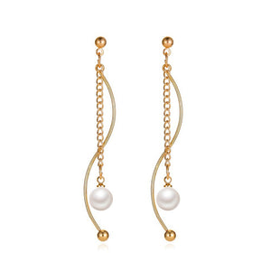 Tassel Wave Earrings