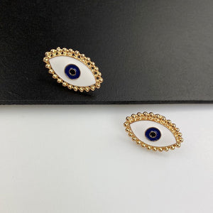 Evil Eye Stud Earrings