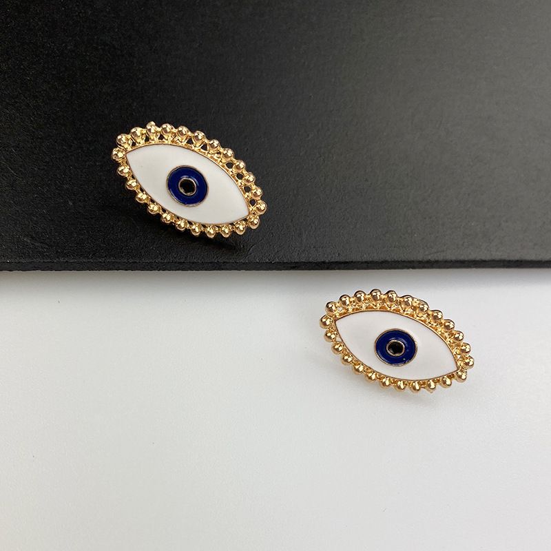 Evil Eye Stud Earrings