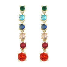 Load image into Gallery viewer, Multicolor Water Drop Earring
