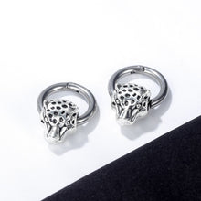 Load image into Gallery viewer, Panther Head Earrings
