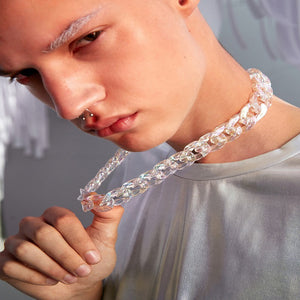 Cuban Chain Acrylic Necklace