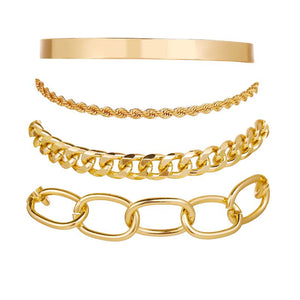 Multi-layer Chain Bracelet Set