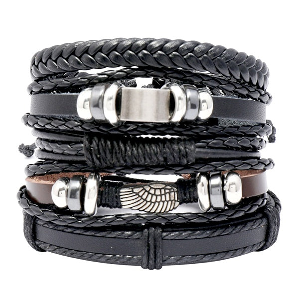 Hand-Woven Bracelet Set