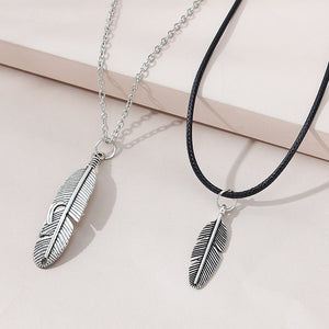 Feather Couple Necklace