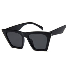 Load image into Gallery viewer, Black Cat Eyes Sunglasses
