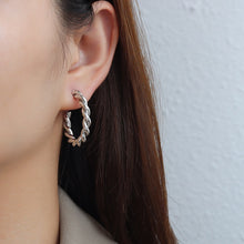 Load image into Gallery viewer, Silver Paris Earrings
