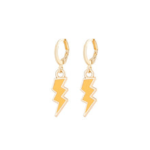 Load image into Gallery viewer, Yellow Lightning Ear Clip
