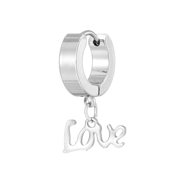 Love Pendant Earring