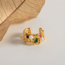 Load image into Gallery viewer, Multi-Color Bubble Pearl Ring
