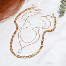 Load image into Gallery viewer, Multilayer Pearl Necklace
