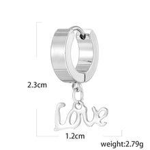 Load image into Gallery viewer, Love Pendant Earring
