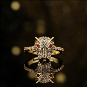 Leopard on sale head ring