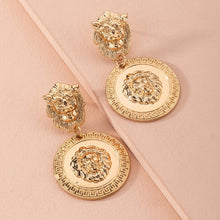 Load image into Gallery viewer, Baroque Lion Head Earrings
