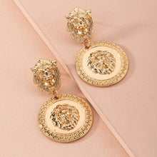 Load image into Gallery viewer, Baroque Lion Head Earrings
