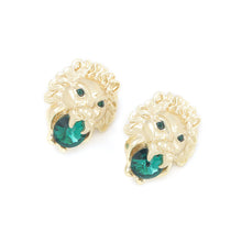 Load image into Gallery viewer, Lion Head Earrings

