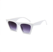 Load image into Gallery viewer, White Cat Eyes Sunglasses
