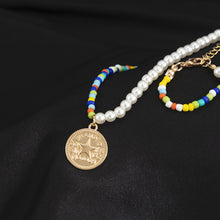 Load image into Gallery viewer, Star Beaded Necklace
