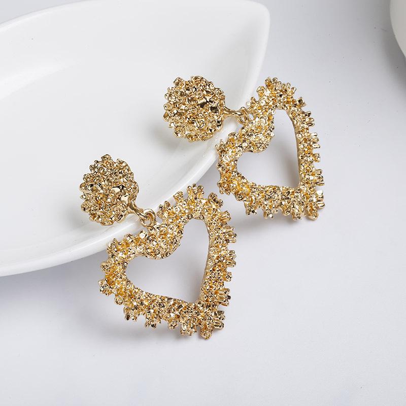 Rinda's Heart Dangle Earrings